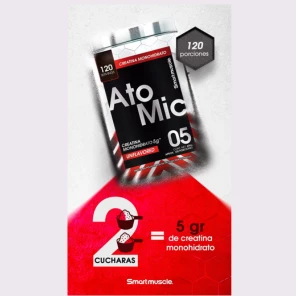 Creatina Monohidrato sin sabor 5gr  